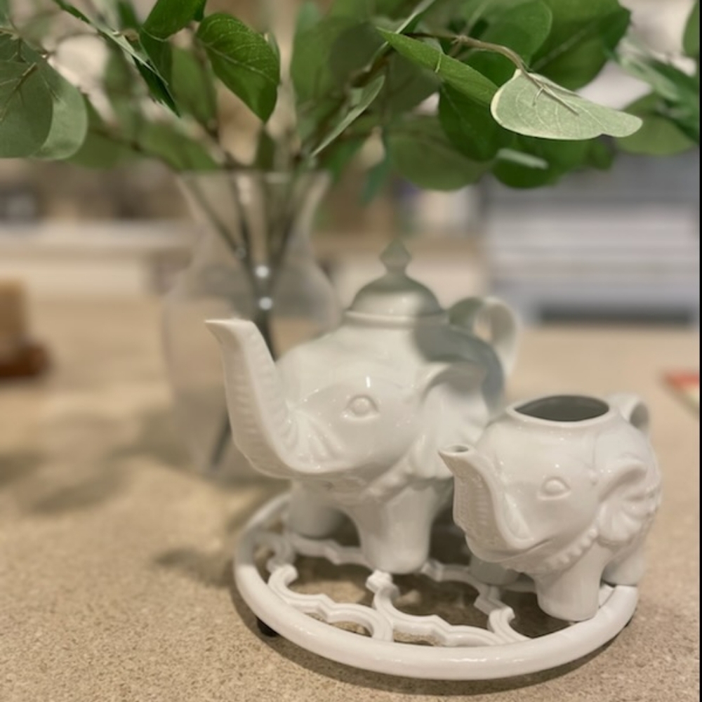Elephant Tea pot set